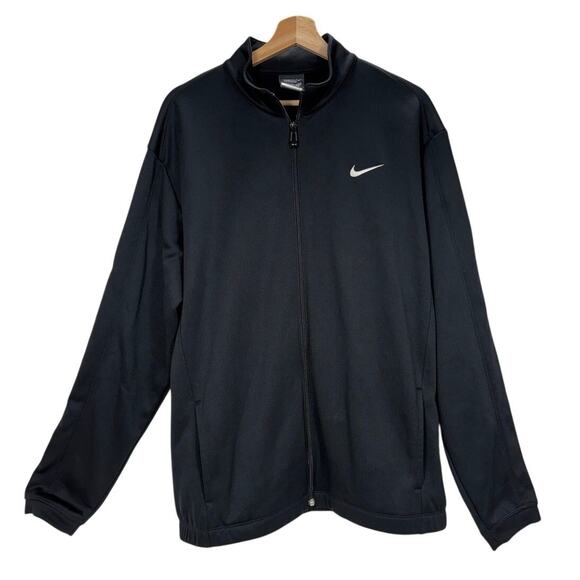 Nike Golf Tour Performance Therma-FIT Full Zip Jacket Black Men's Size L - Picture 2 of 9